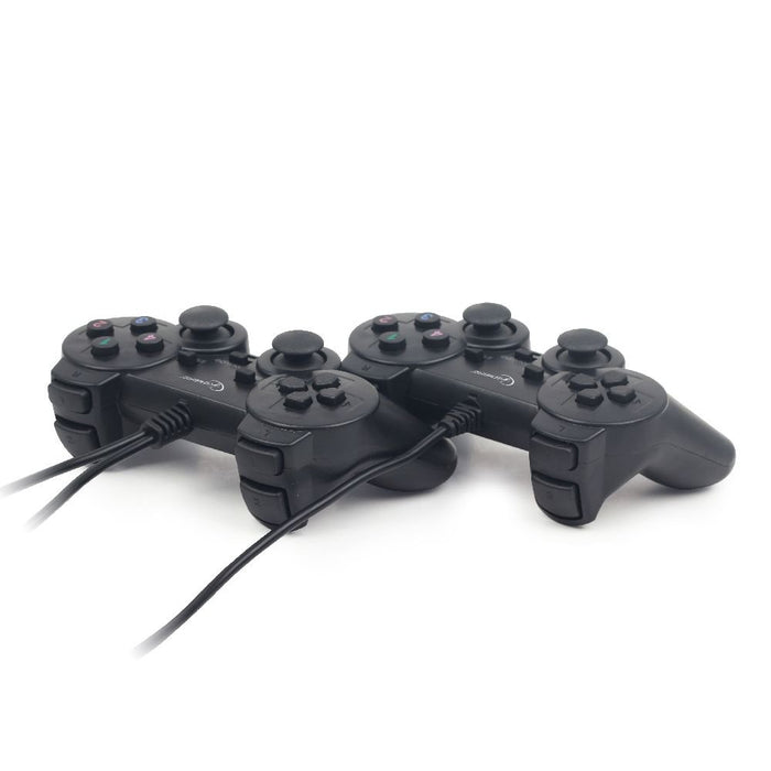 EAN 8716309087612 - Gembird JPD-UDV2-01 mando y volante Negro USB 2.0 Gamepad Analógico/Digital PC imagen 2