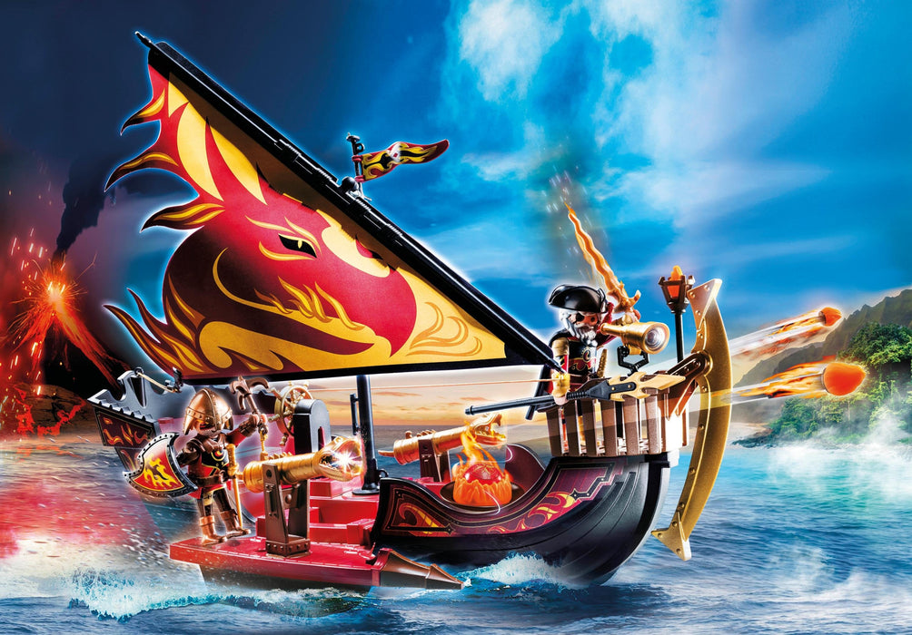 Playmobil 70641 Novelmore Barco Bandidos De Burnham