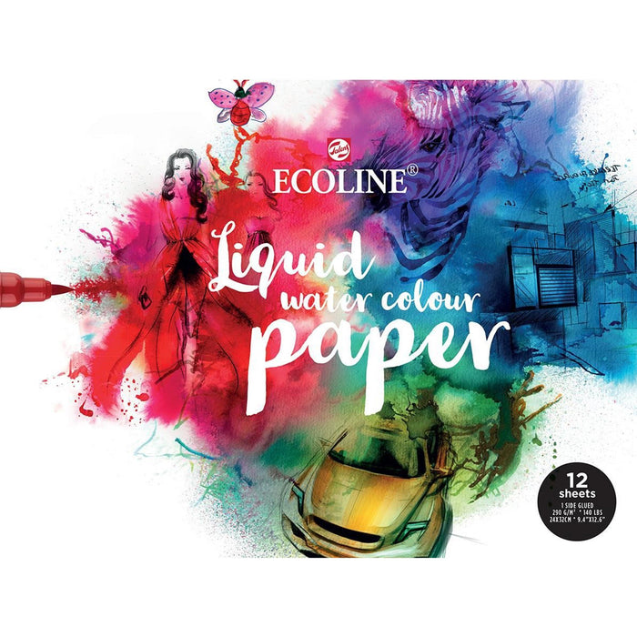 EAN 8712079396763 - Talens 91582430 papel decorativo Bloc de hojas de papel para bellas artes 12 hojas imagen 1