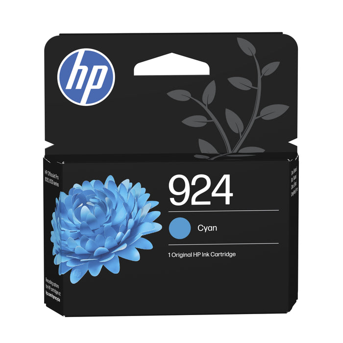 Hp 924 - 6 Ml - Cian - Original - Officejet