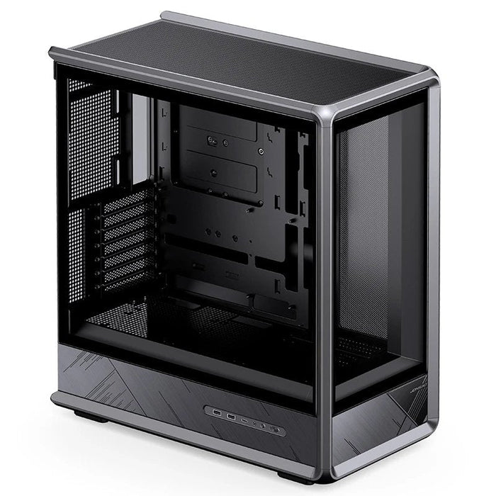 Jonsbo D401 Pc-Gehäuse, Midi Tower, Atx, Tempered Glass - Schwarz