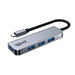 EAN 8435364319239 - iggual IGG319239 hub de interfaz USB 3.2 Gen 1 (3.1 Gen 1) Type-C 5000 Mbit/s Plata imagen 5