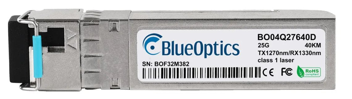 Blueoptics Bidi Sfp28 Transceiver 25gbase-Bx-U 40km Industrial