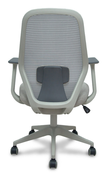 Piqueras Y Crespo Forol Silla Ergo529 Gris Respaldo Malla Gris Asiento Tela Gris Base Piramidal Gris Claro Ruedas Nailon