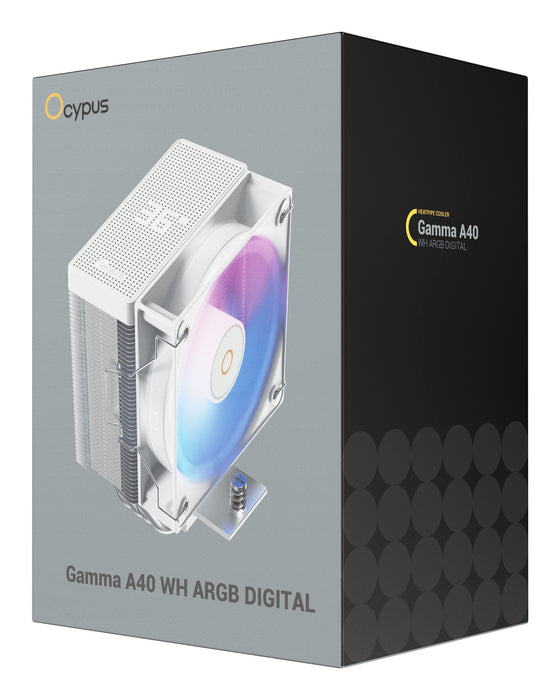Refrigeracion Cpu Ocypus Gamma A40 Argb Digital (Blanco, 100 Mm) Gamma-A40-Wh1nawd00x-Gl