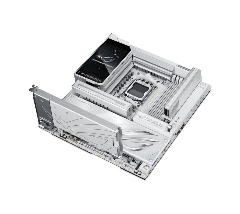 Placa Base Asus Rog Crosshair X870e Glacial Amd X870e Zócalo Am5 Atx Extendida