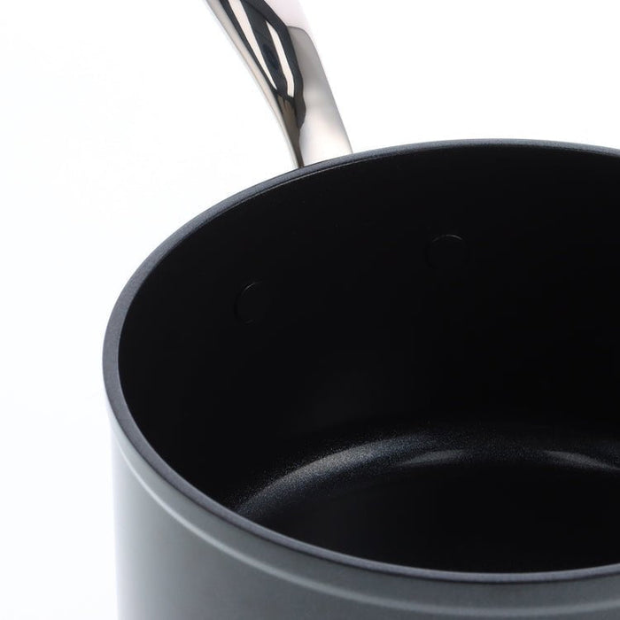 Greenpan Barcelona Pro Stielkasserolle 20cm Schwarz