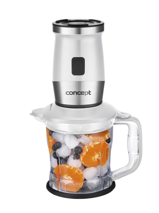 Batidora Concept Sm3391 1,2 L De Vaso 700 W Acero Inoxidable, Blanco