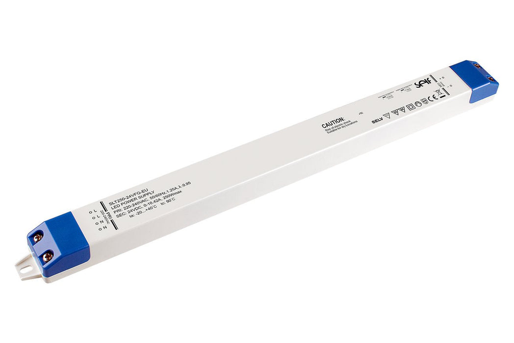 Self Electronics Slt250-24vfg-Eu Controlador Led Tensión Constante 250 W 1.25 - 10.5 A 24 V/Dc Montaje A Entflammbaren Obe - Pc-/Server Fuente De Alimentación