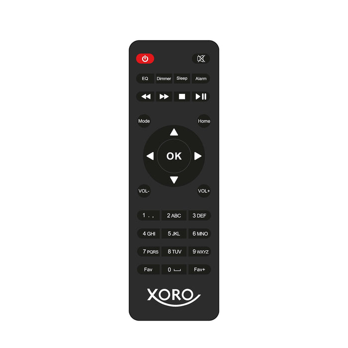 Xoro Dab 300 Ir, Internet Radio, Dab+,Bt,Usb,Upnp, Blanco