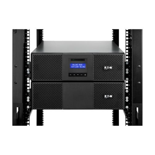 Eaton 9e 11000i Ups (Montaje En Bastidor) Ca 230 V 10 Kw 11000 Va 1 Fase 20 X Baterías Ácido De Plomo Rs-232 Usb 6u 19" Negro