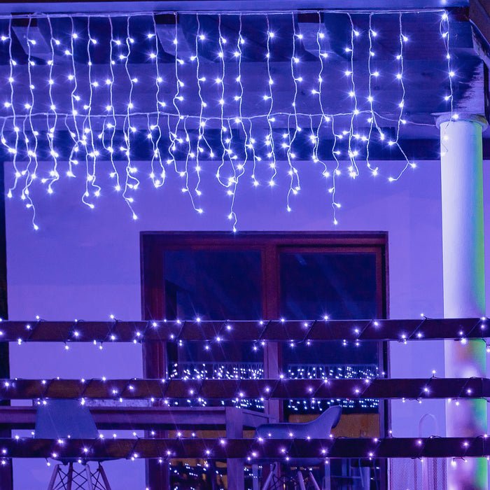 Carámbanos Led Inteligentes Twinkly 190 Rgb 5x0,7m