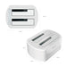 EAN 8436574707915 - AISENS ASDS-D02W base de conexión para disco duro USB 3.2 Gen 1 (3.1 Gen 1) Type-B Blanco imagen 4