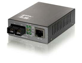 EAN 4015867125656 - LevelOne FVT-0103TXFC convertidor de medio 100 Mbit/s Multimodo Negro imagen 1