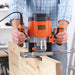 EAN 5035048658284 - Black & Decker KW1200E-QS fresadora y desbastadora Negro, Naranja 28000 RPM 1200 W imagen 7