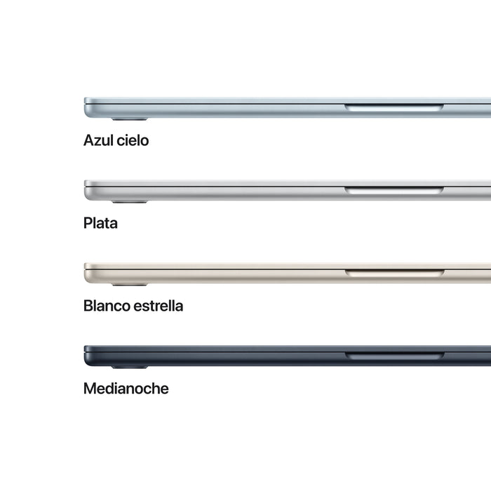 EAN 0195949842153 - Apple MacBook Air Apple M M4 Portátil 38,9 cm (15.3") 16 GB 256 GB SSD Wi-Fi 6E (802.11ax) macOS Sequoia  imagen 3