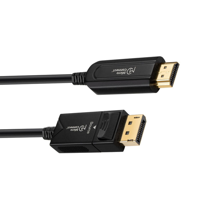EAN 5706998942050 - Microconnect DP-HDMI-1000V1.4OP adaptador de cable de vídeo 10 m DisplayPort HDMI tipo A (Estándar) Negro imagen 3