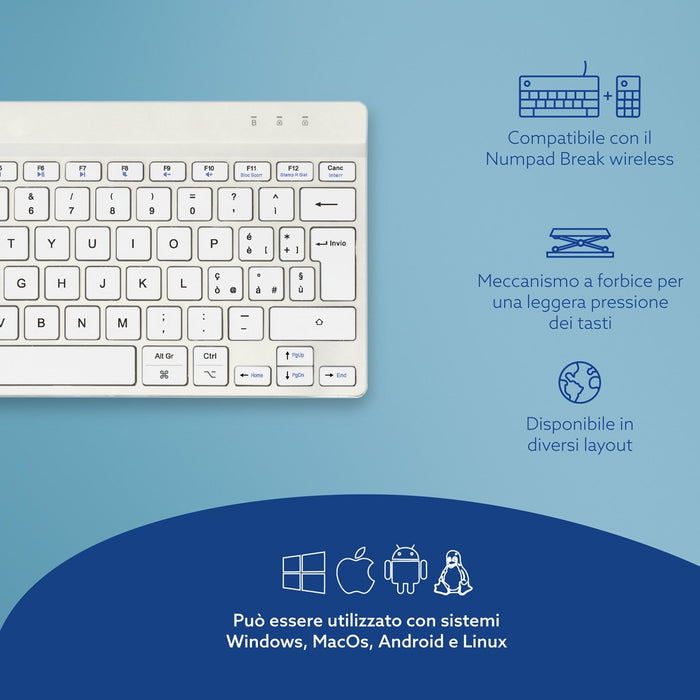 EAN 8719274491798 - R-Go Tools Compact Break teclado Oficina Italiano imagen 13