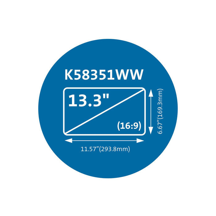 EAN 0085896583516 - Kensington K58351WW filtro para monitor 33,8 cm (13.3") Portátil imagen 14