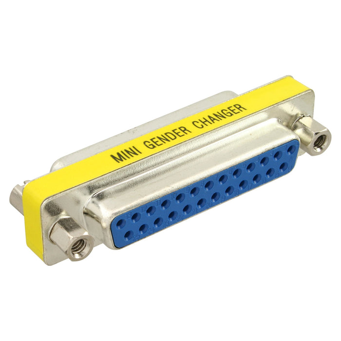 Adaptador Inline Sub-D De 25 Pines Hembra A Hembra