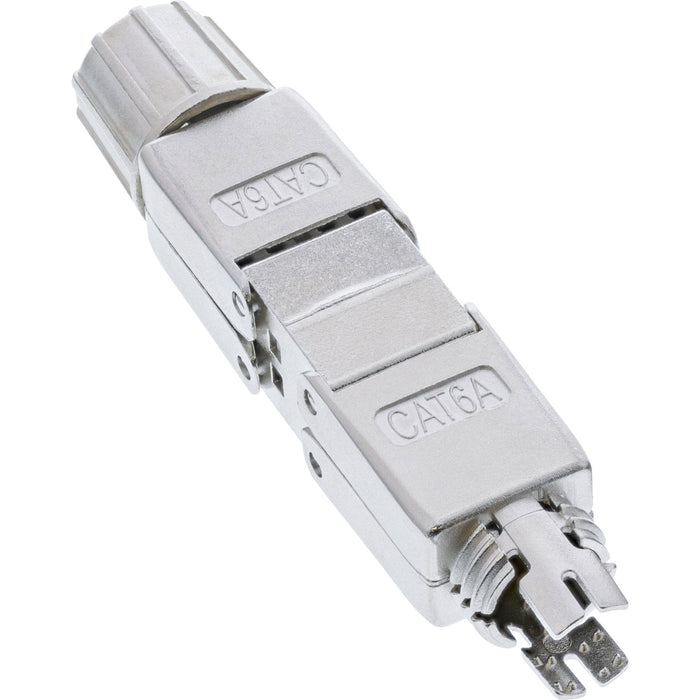 Conector De Cable Inline Cat.6a, Blindado, Acoplador Sin Herramientas