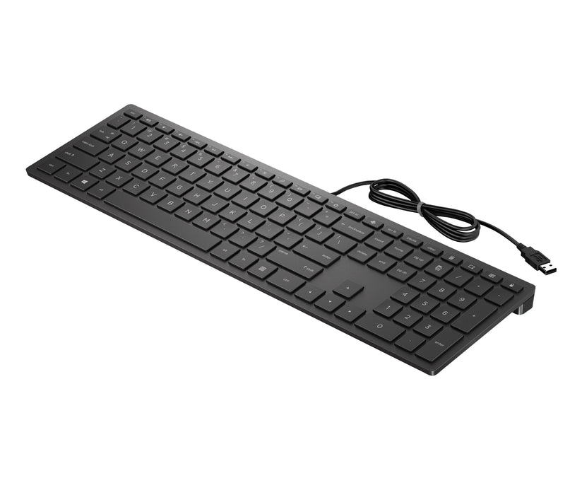 EAN 0192545457767 - HP Pavilion Wired Keyboard 300 teclado Oficina USB Negro imagen 2