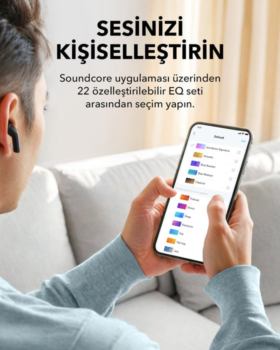 EAN 0194644037635 - Soundcore A3994G11 K20i Kulaklık Siyah Auriculares True Wireless Stereo (TWS) Dentro de oído Música USB T imagen 10
