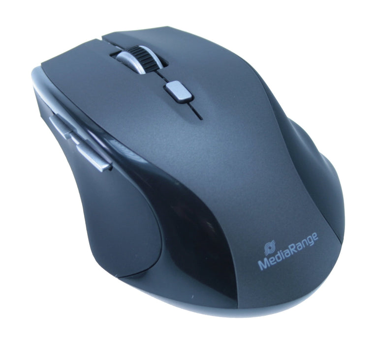 EAN 4260283119769 - MediaRange MROS104-FR teclado Ratón incluido Oficina RF inalámbrico AZERTY Francés Negro, Gris imagen 2