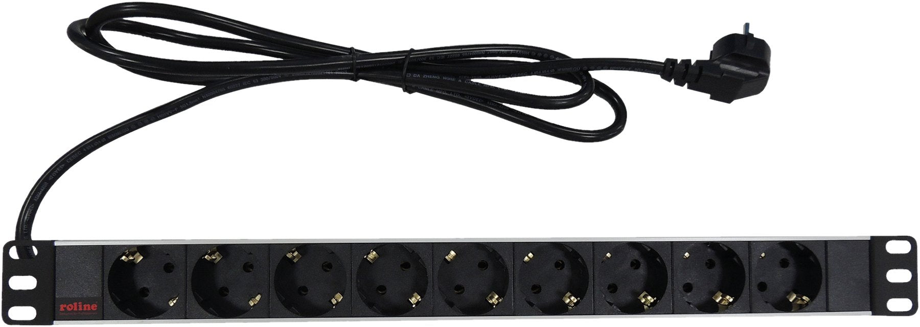 Power Distribution Unit (Pdu)  9 Ac Outlet(S) Black, White