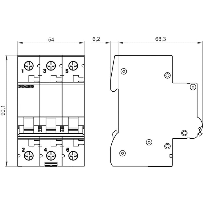 EAN 4001869388854 - Siemens 5SL6313-6 no categorizado imagen 6