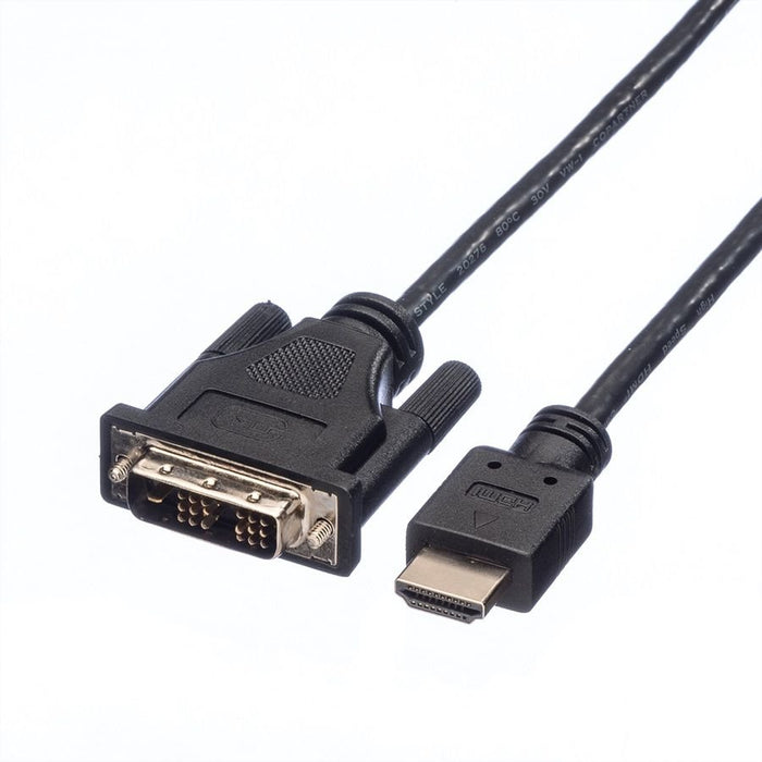 EAN 7611990176540 - ROLINE 11.04.5516 adaptador de cable de vídeo 1,5 m HDMI tipo A (Estándar) DVI-D Negro imagen 1