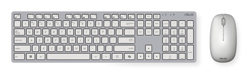 EAN 0197105538504 - ASUS W5000 Wireless Keyboard and Mouse Set teclado Ratón incluido Universal RF inalámbrico Blanco imagen 1