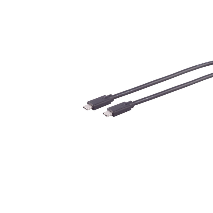 S-Impuls Usb-C Cable De Conexión, 2.0, 100w, Negro, 3m