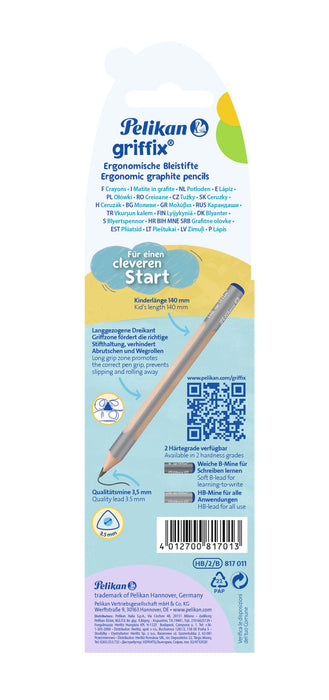 EAN 4012700817013 - Pelikan 817011 lápiz de grafito HB 2 pieza(s) imagen 2