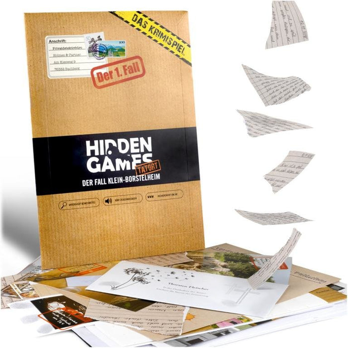 EAN 4260686490014 - Hidden Games HGFA01KB juego de tablero THE KLEIN-BORSTELHEIM CASE 90 min Juego De Cartas Detective imagen 1