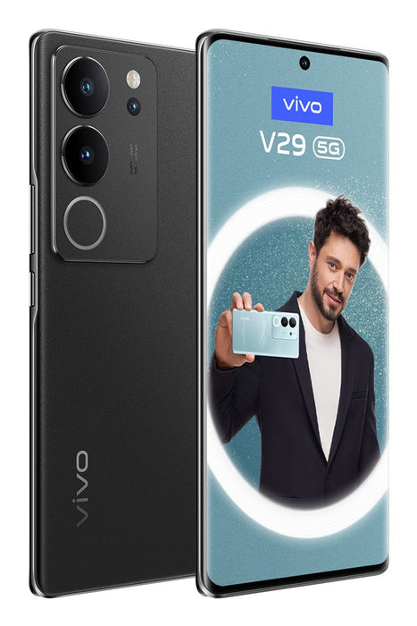 EAN 6935117868530 - VIVO V29 8+256GB 17,2 cm (6.78") SIM doble Android 13 5G USB Tipo C 8 GB 4600 mAh Negro imagen 1