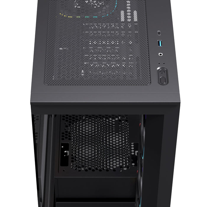 EAN 6977277369816 - Einarex EXCS-PR-700R-B carcasa de ordenador Midi Tower Negro imagen 7