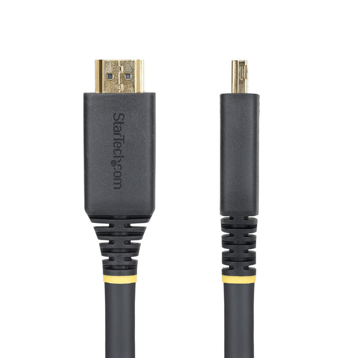Cable Startech.Com High Speed Hdmi Hdmi Macho A Hdmi Macho 10 M Blindado Negro Sin Halógenos Activo Admite 4k60hz Soporte 1440p (Uwqhd) A 144hz 1080p Hasta 240hz