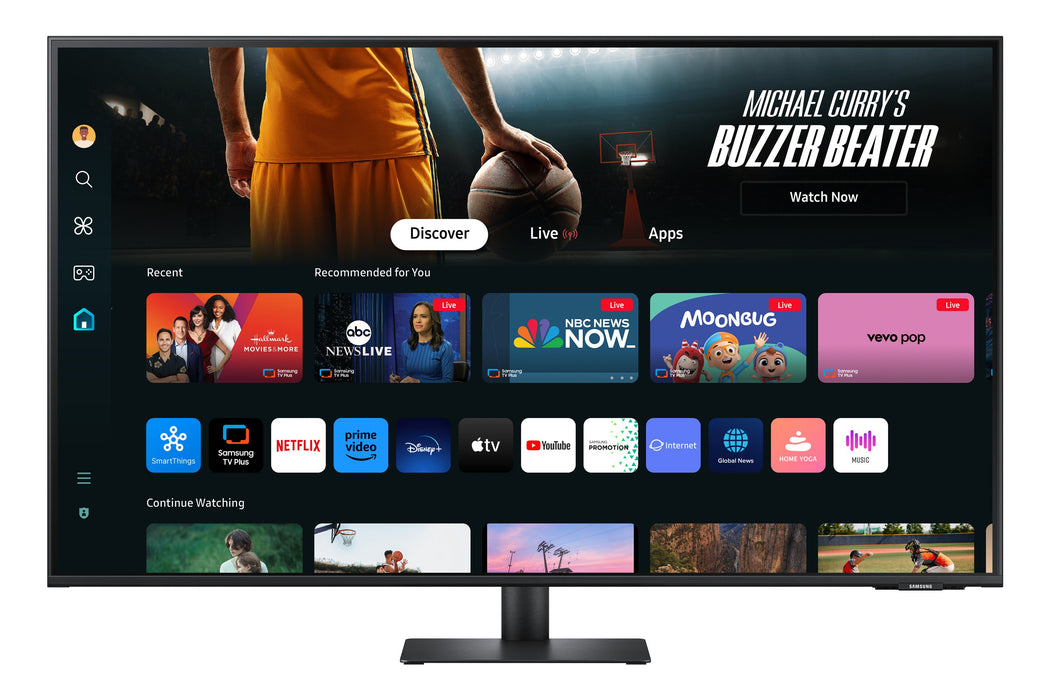 EAN 8806095534541 - Samsung M70D pantalla para PC 109,2 cm (43") 3840 x 2160 Pixeles 4K Ultra HD LCD Negro imagen 4