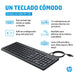EAN 0196548244249 - HP 150 USB-A Wired Keyboard teclado Universal Negro imagen 2