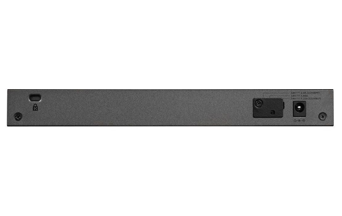 Hub  Switch Netgear Gs108lp-100eus 8xgigabit/Pared+Rack/8xpoe Gs108lp-100eus