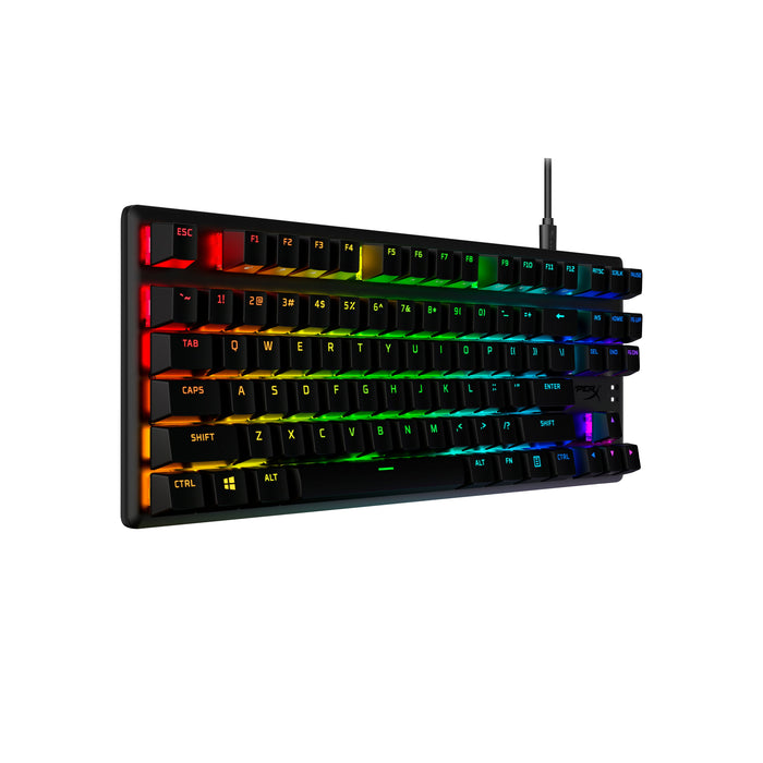 EAN 0196337969810 - HyperX Alloy Origins Core PBT HX Blue Gaming Keyboard teclado Juego USB Negro imagen 1
