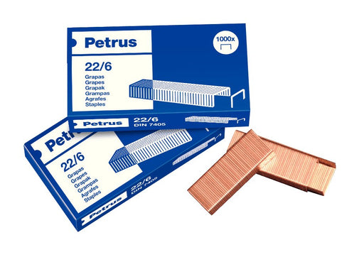 EAN 8411772557210 - Petrus 55721 grapa Paquete de grapas 1000 grapas imagen 1