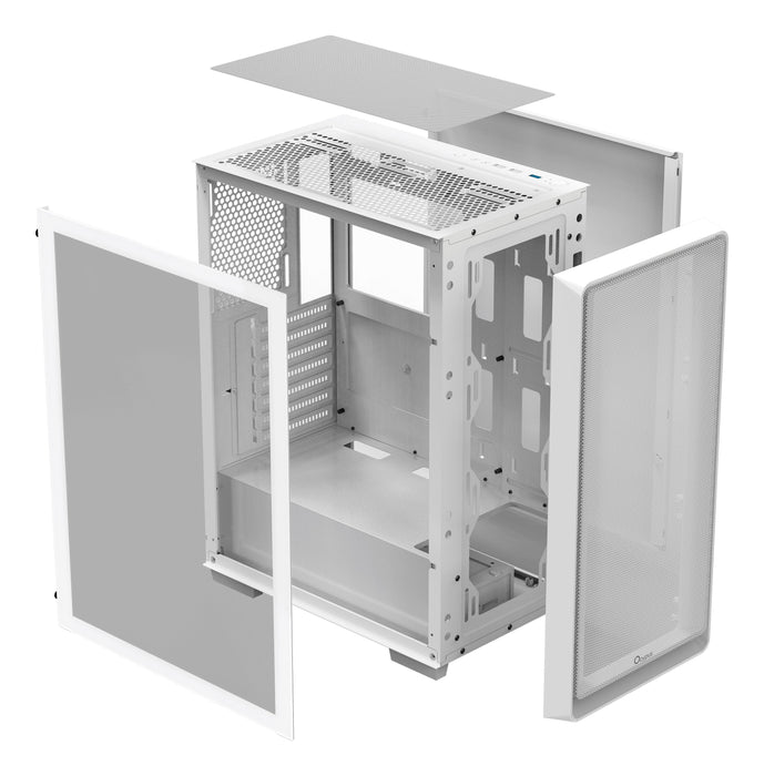 Caja Pc Ocypus Gamma C60 (Blanco, Tempered Glass) Gamma-C60-Whg000xx-Gl