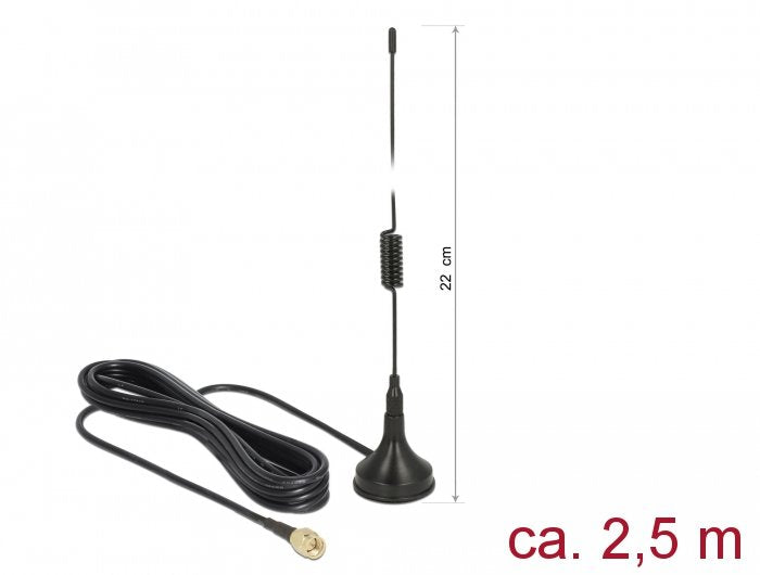 EAN 4043619896134 - DeLOCK 89613 antena de televisión Exterior Mono 1,5 dB imagen 1
