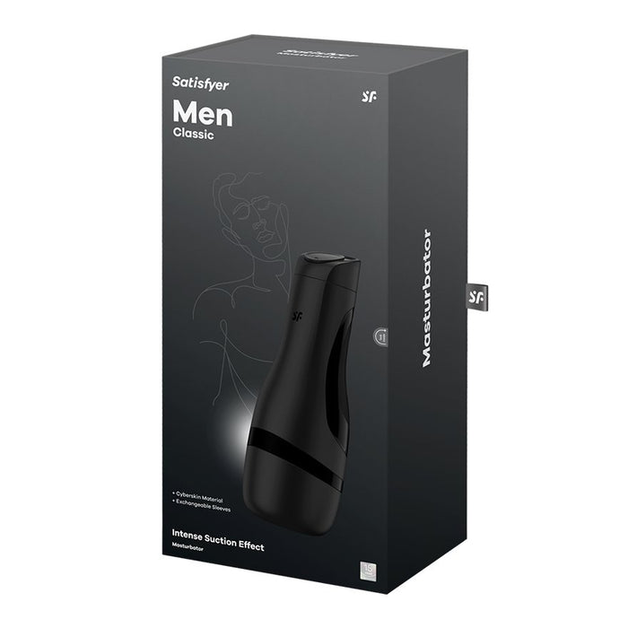 EAN 4061504001753 - Satisfyer Men Classic Masturbador masculino Negro Acrilonitrilo butadieno estireno (ABS), Elastómero term imagen 3