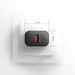 EAN 8595247908339 - Axagon ACU-QC18 kroviklis jungiama tinkl QC 18W, 1x port USB-A, QC3.0/AFC/FCP/SMART Juoda Teléfono móvil, imagen 7