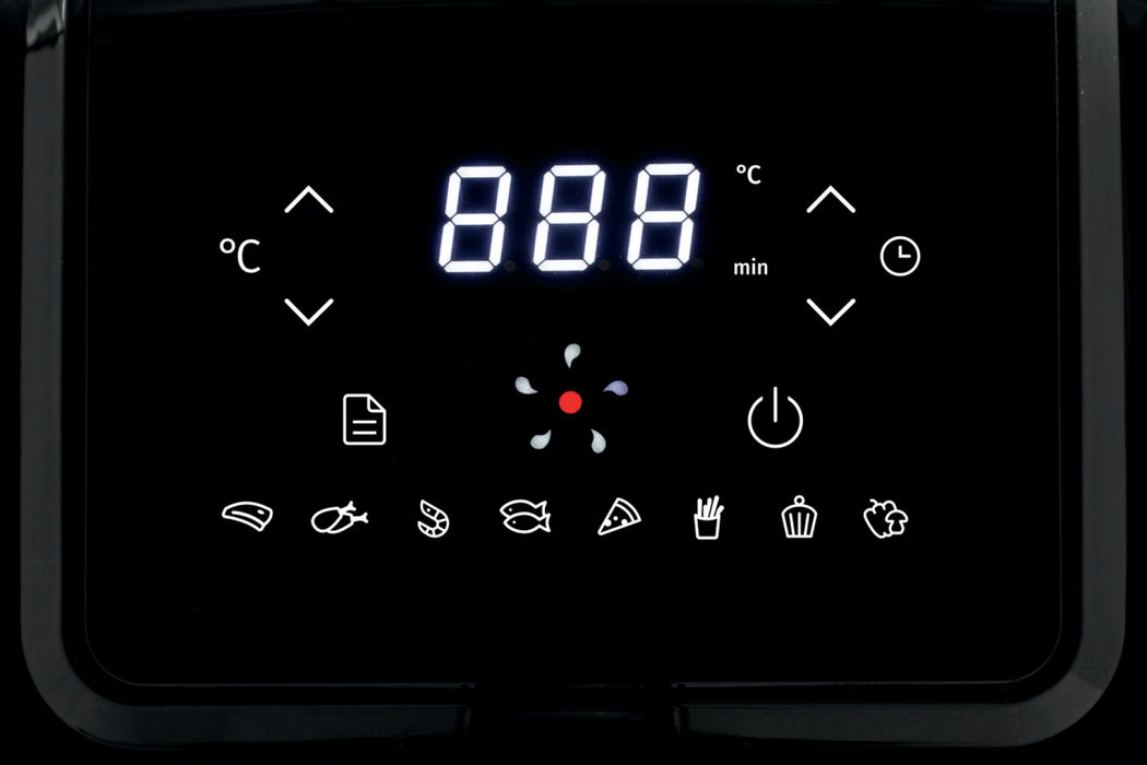 EAN 3838782543340 - Gorenje AF1700DB Sencillo 5 L Integrado 1700 W Freidora de aire caliente Negro, Metálico imagen 8