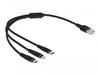 EAN 4043619871520 - DeLOCK 87152 cable USB USB 2.0 0,3 m USB A USB C/Micro-USB B/Lightning imagen 1