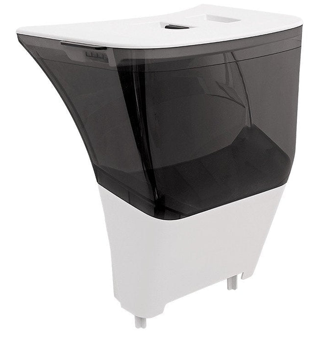 Whisker Litter Hopper W/Bonnet White